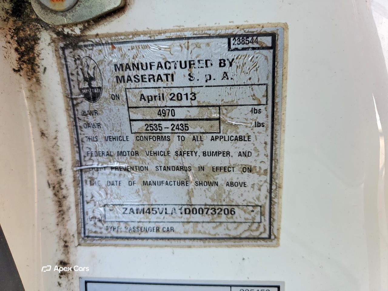 Maserati GranTurismo 2013