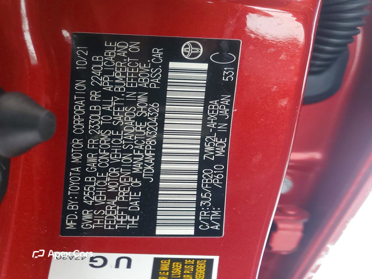 Toyota Prius 2022