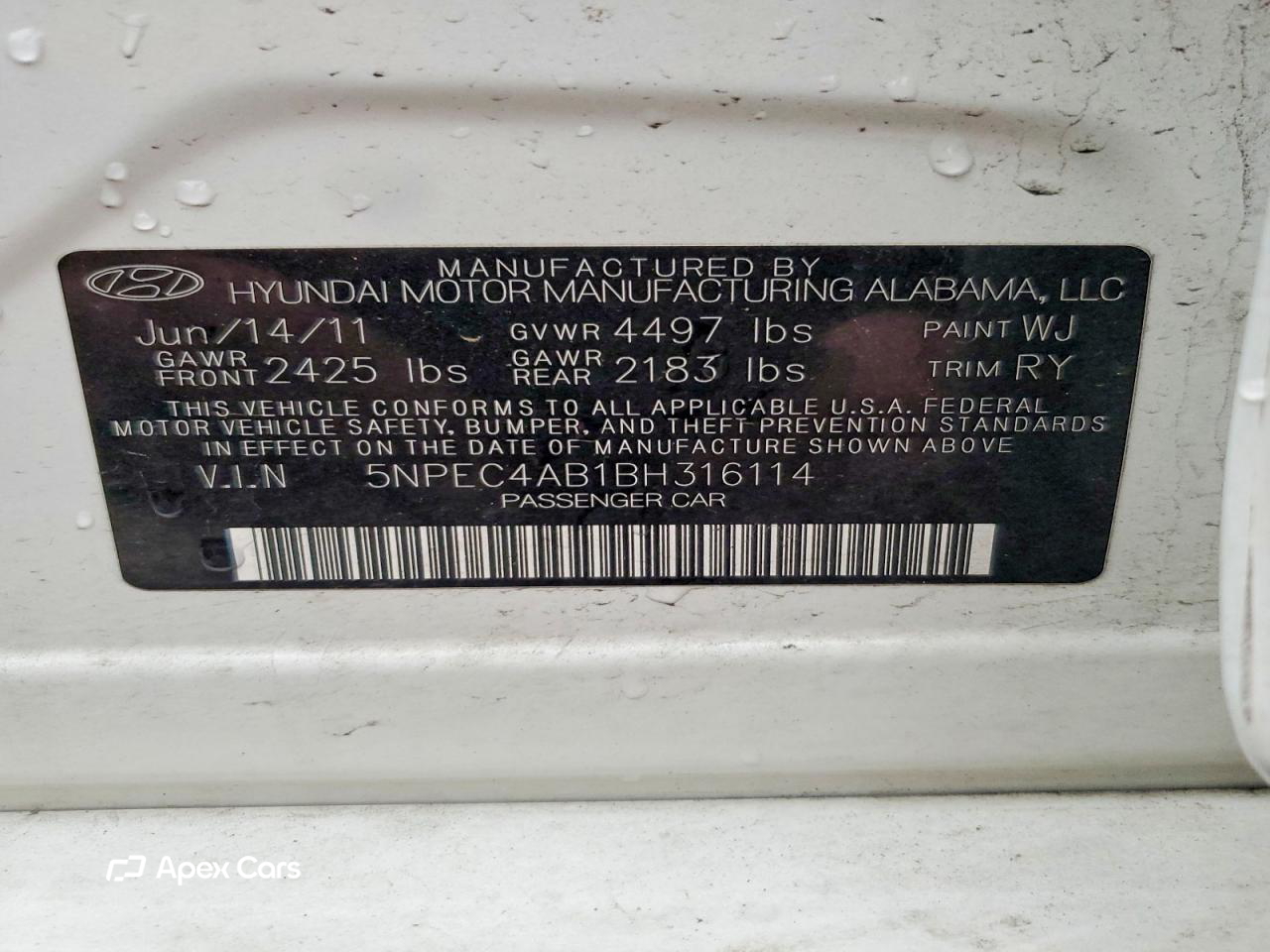 Hyundai Sonata 2011