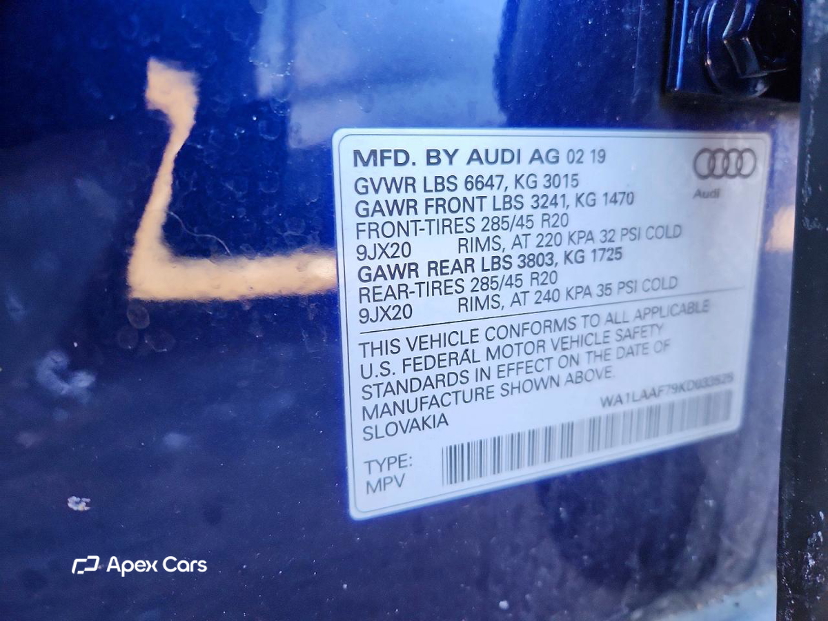 Audi Q7 2019