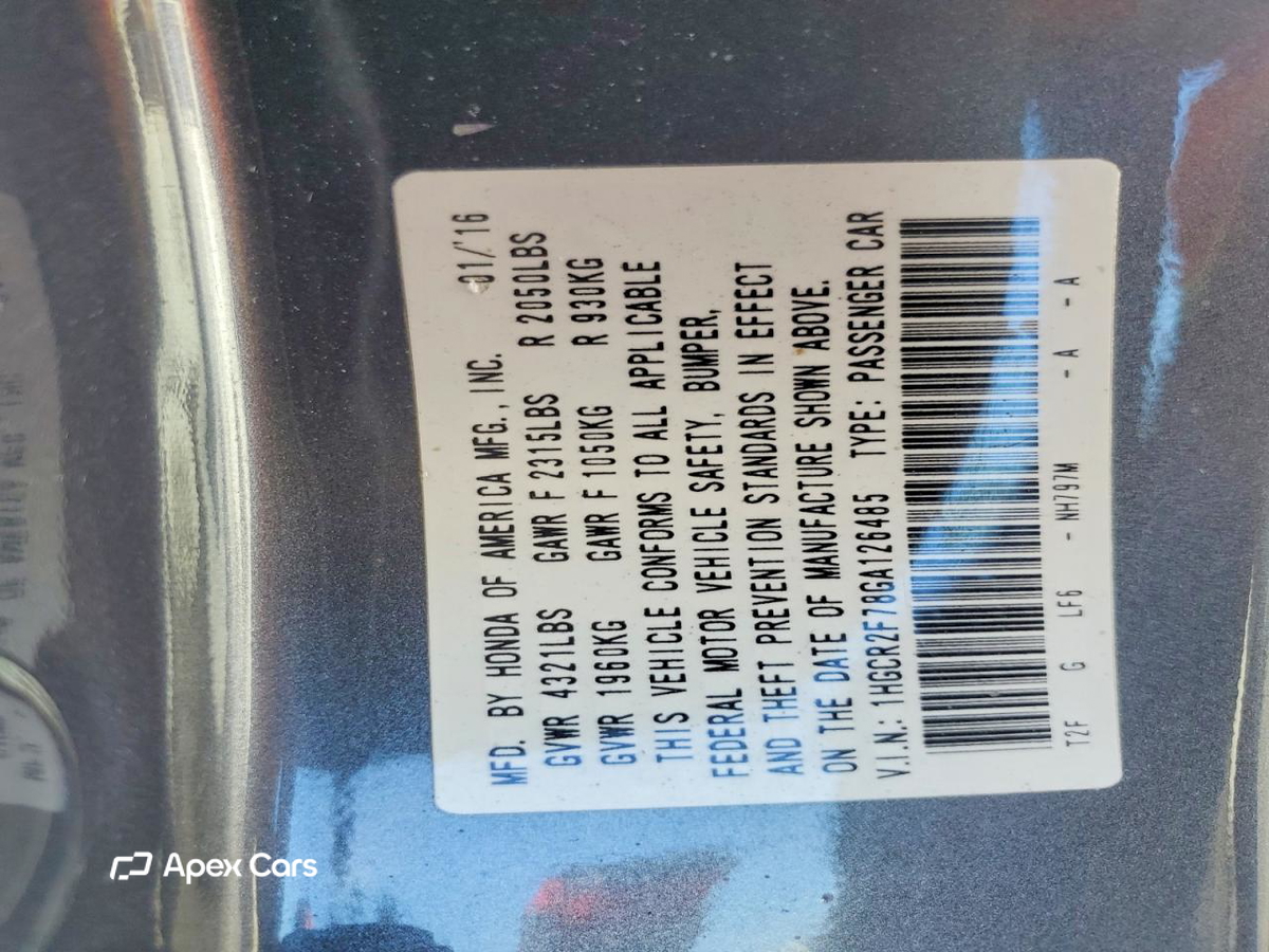 Honda Accord 2016