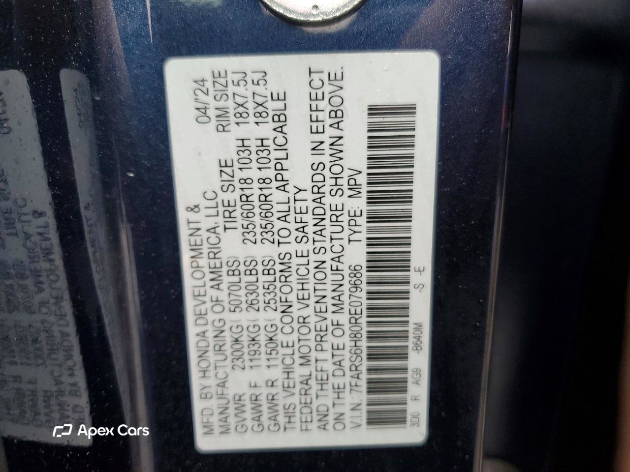 Honda CR-V 2024