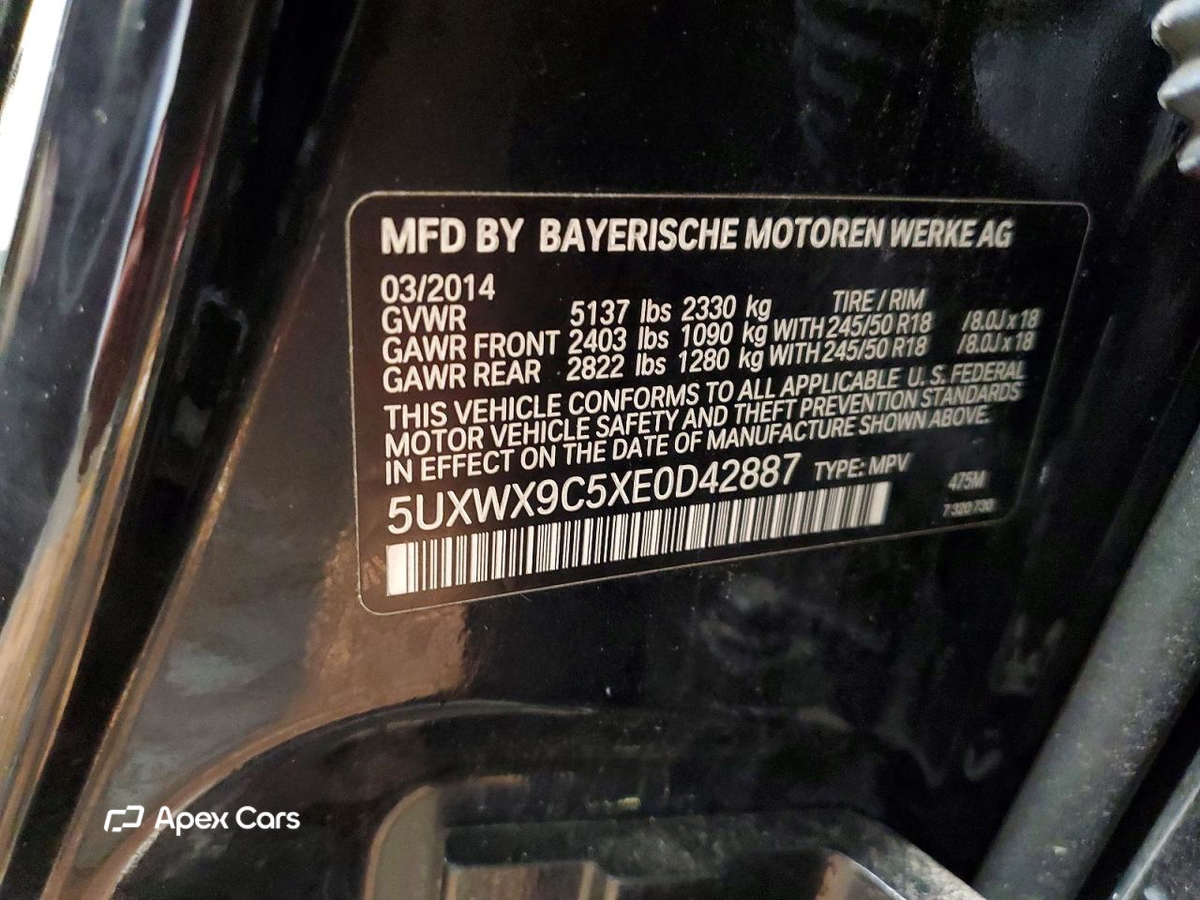 BMW X3 2014