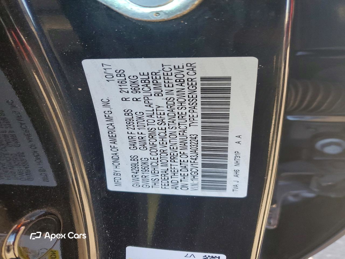 Honda Accord 2018