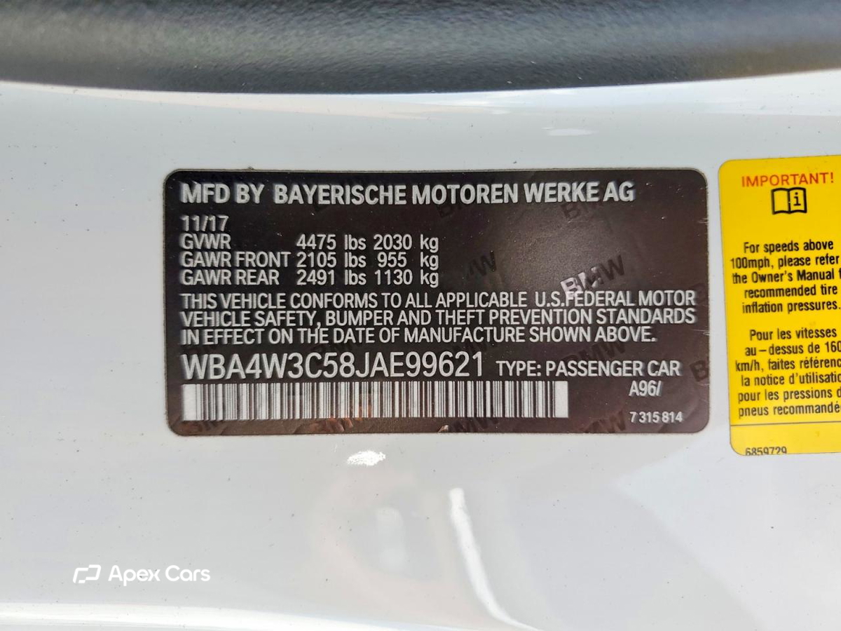 BMW Series 4 2018