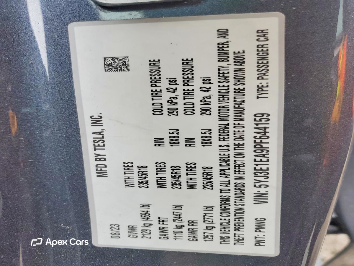 Tesla Model 3 2023