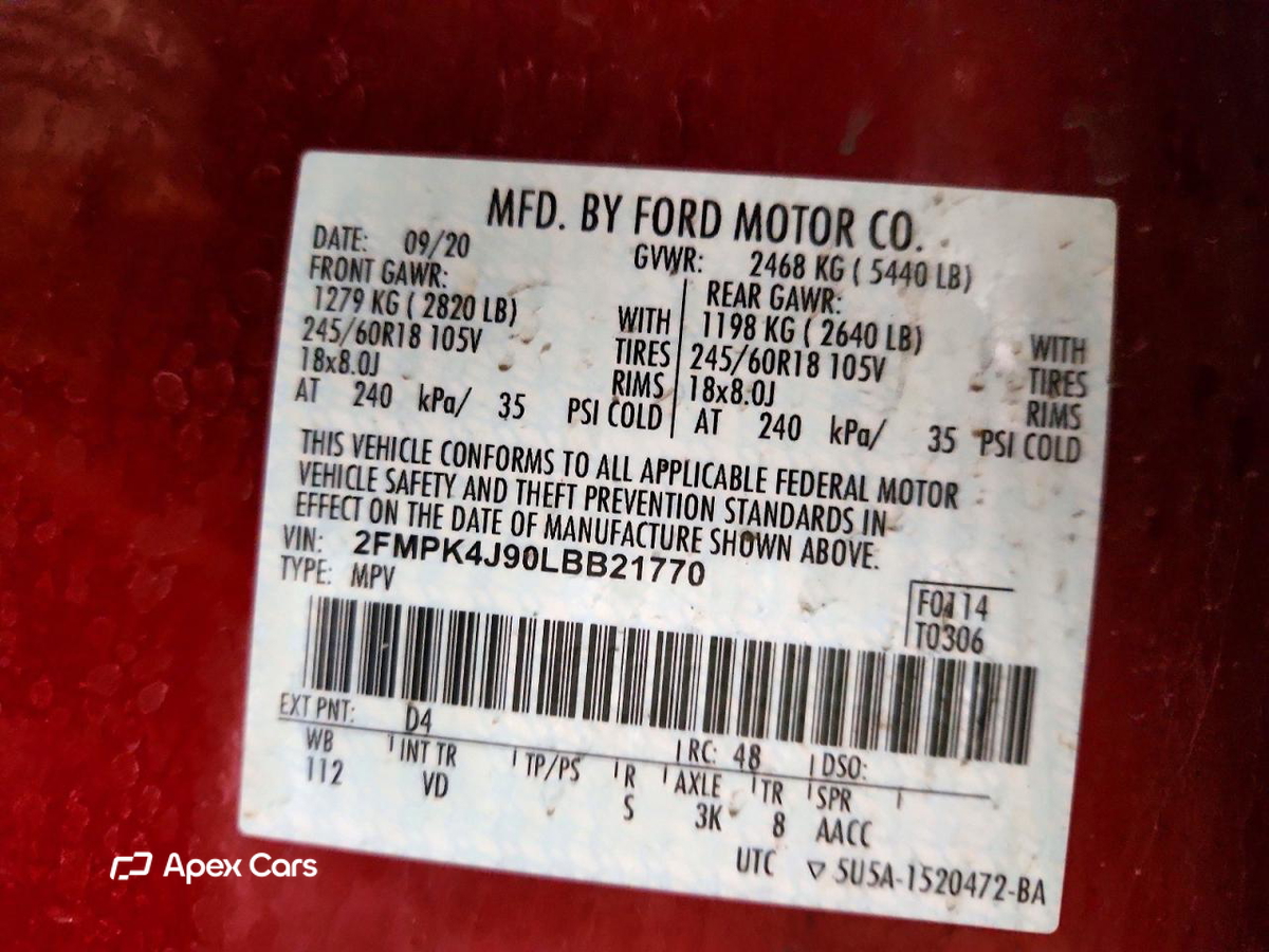 Ford Edge 2020