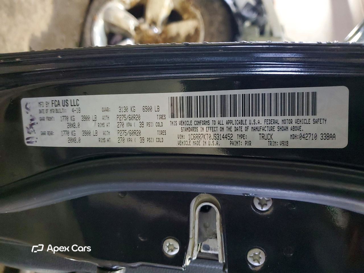 RAM 1500 2018