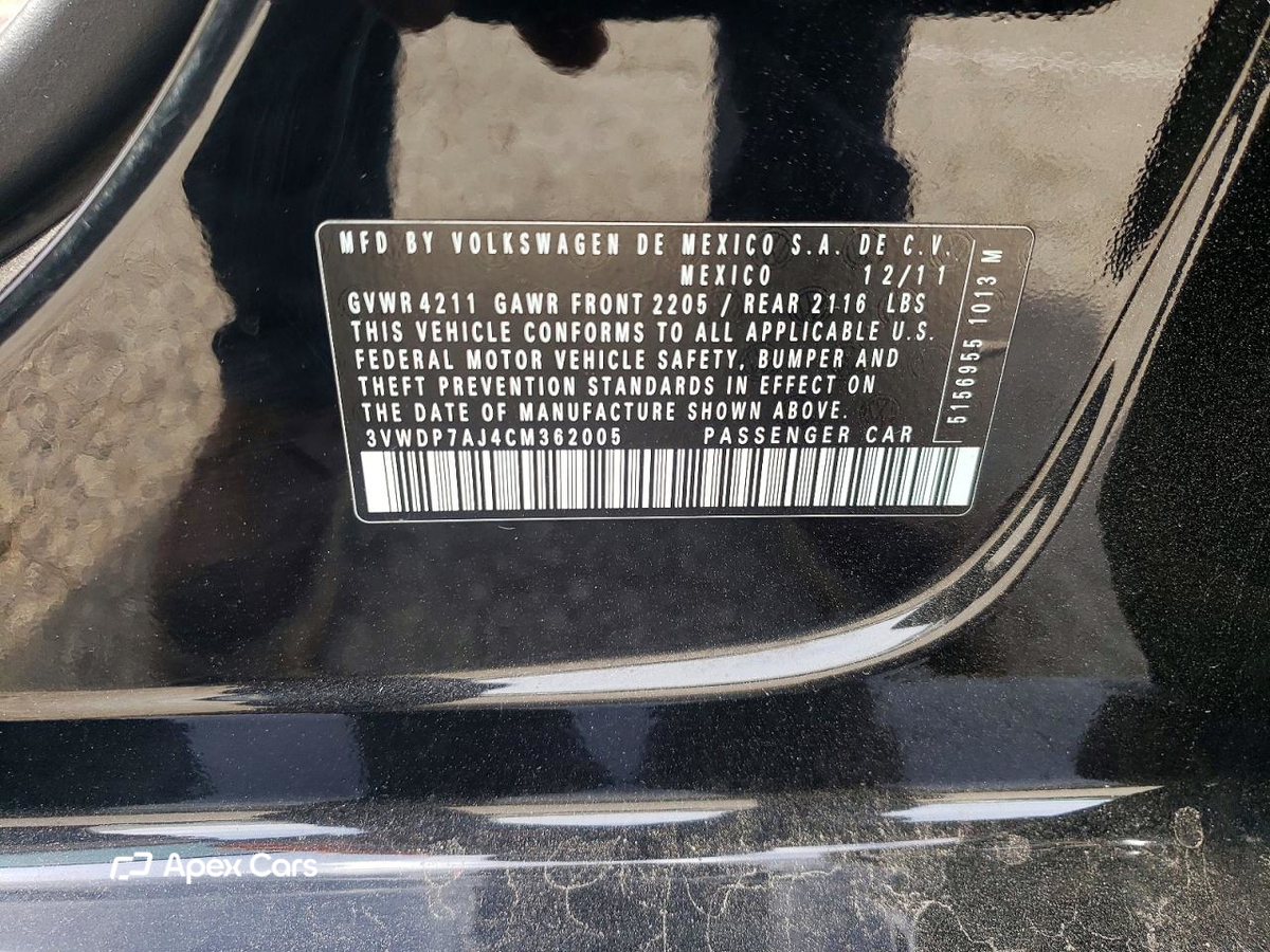 Volkswagen Jetta 2012