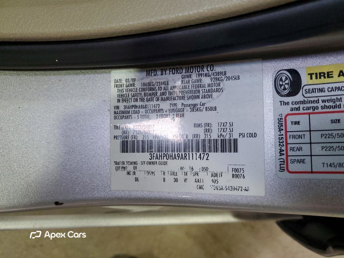 Ford Fusion 2010
