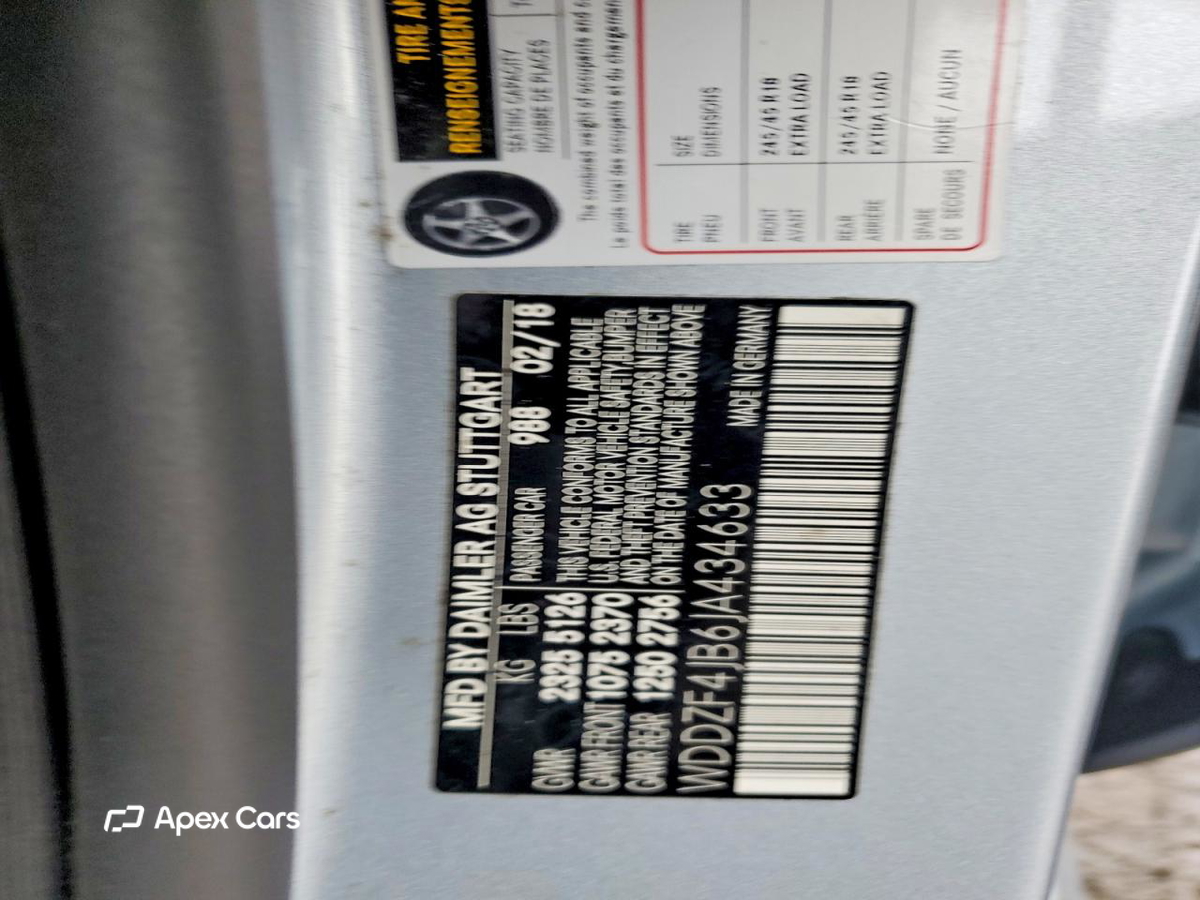 Mercedes-Benz E-klasse 2018