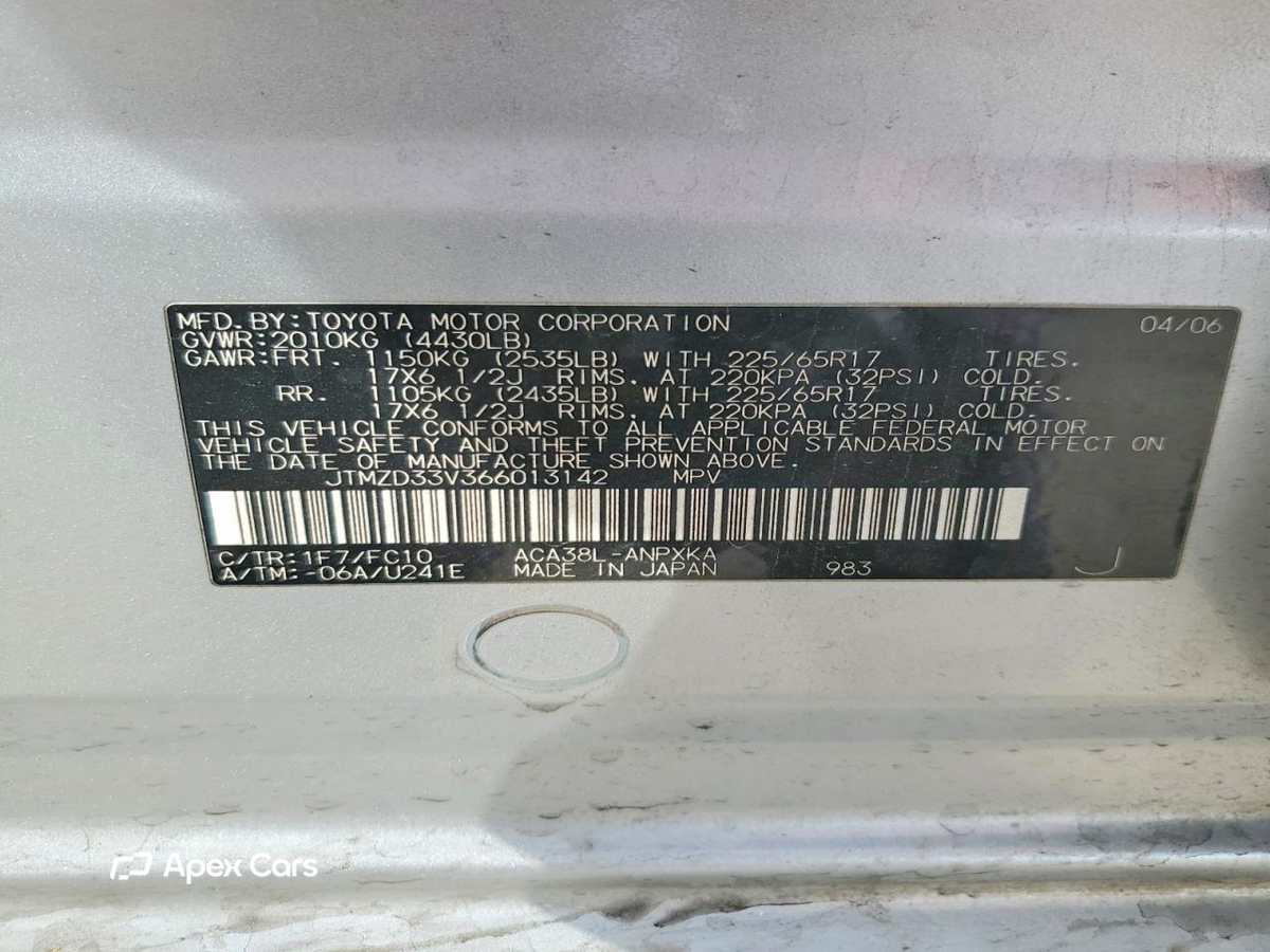 Toyota RAV 4 2006