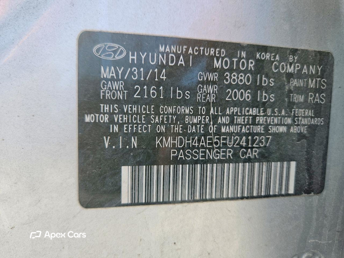 Hyundai Elantra 2015