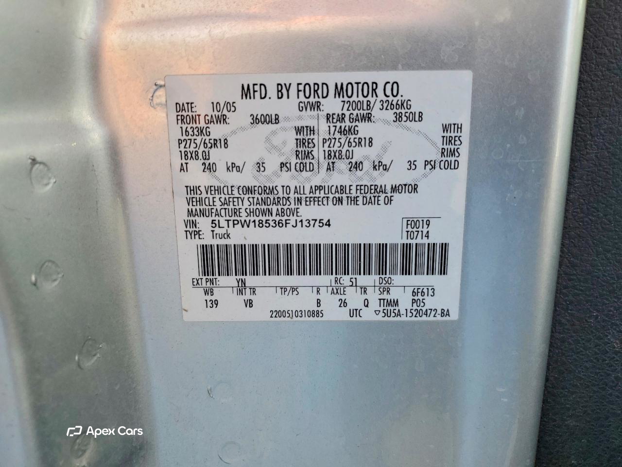 Lincoln Mark LT 2006