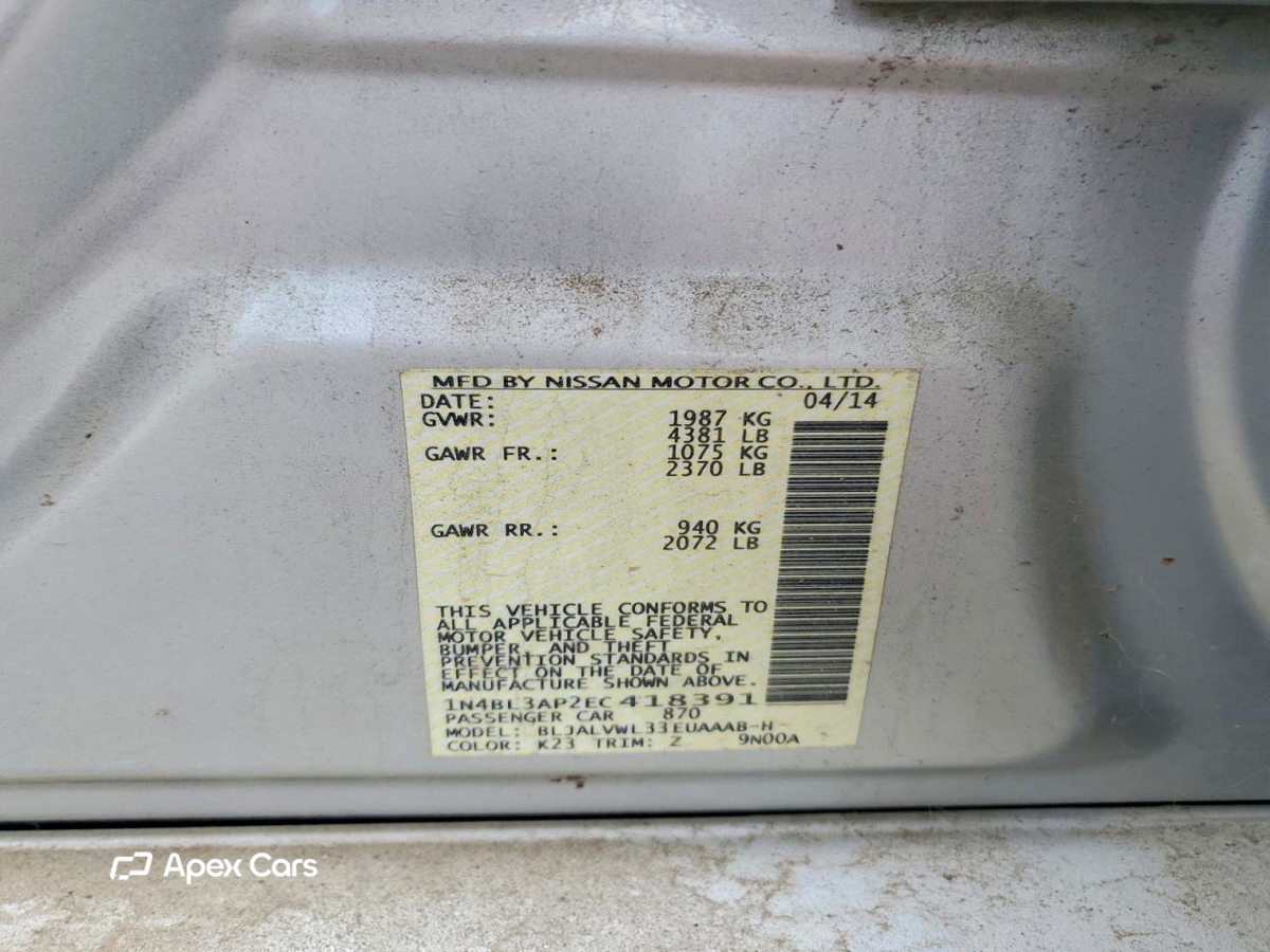 Nissan Altima 2014
