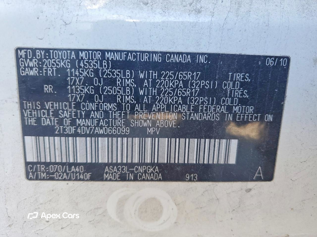 Toyota RAV 4 2010