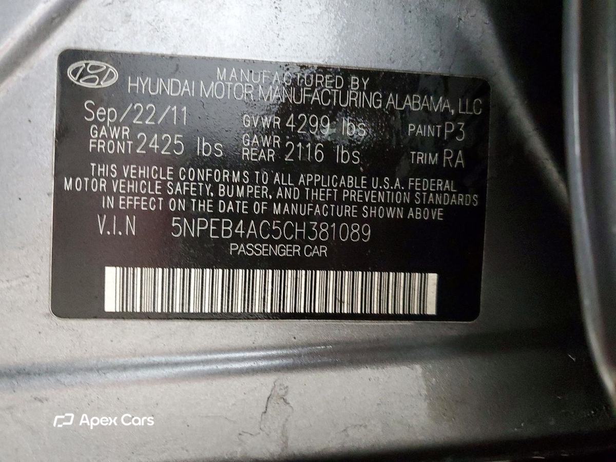 Hyundai Sonata 2012