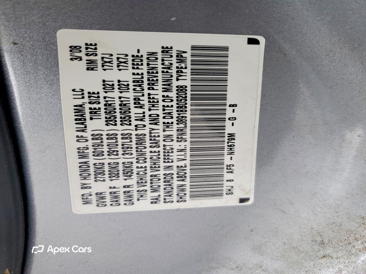 Honda Odyssey 2008