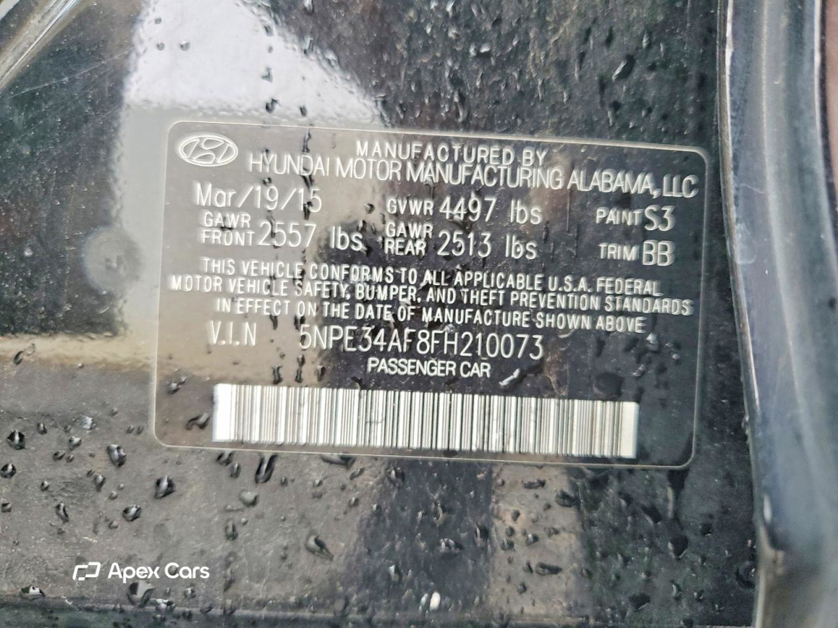 Hyundai Sonata 2015