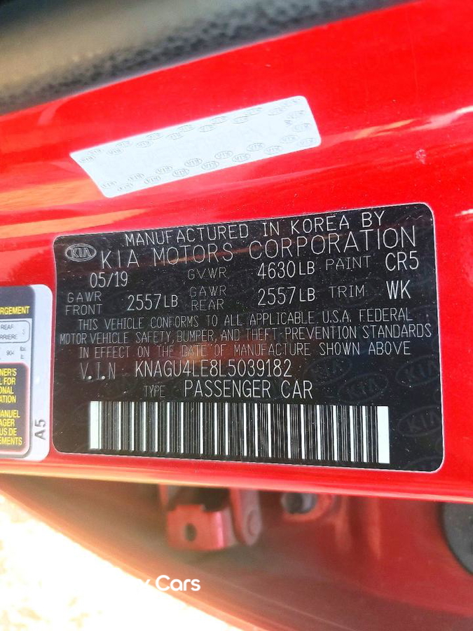 Kia Optima 2020