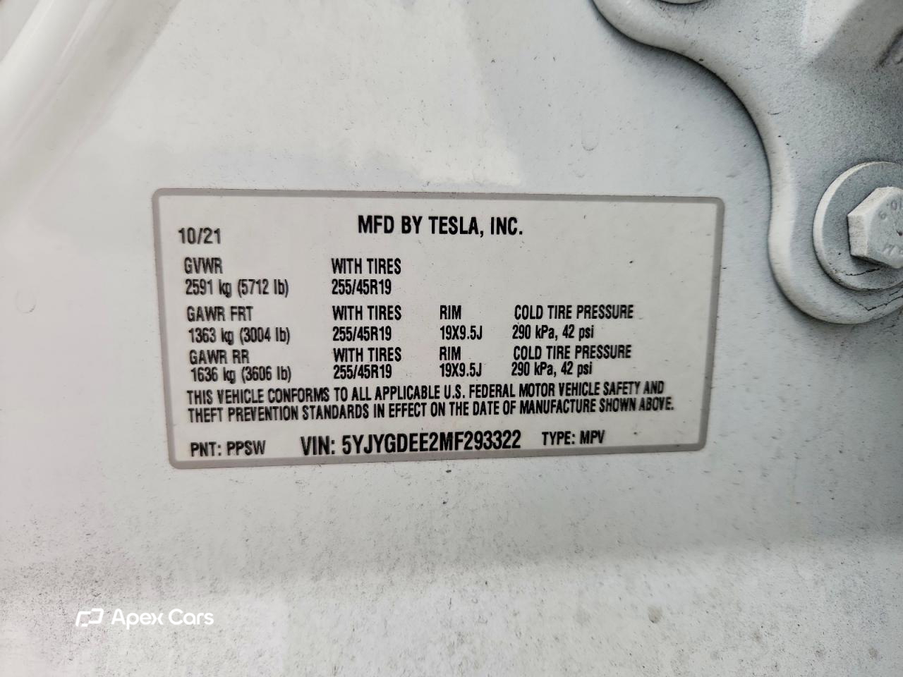 Tesla Model Y 2021