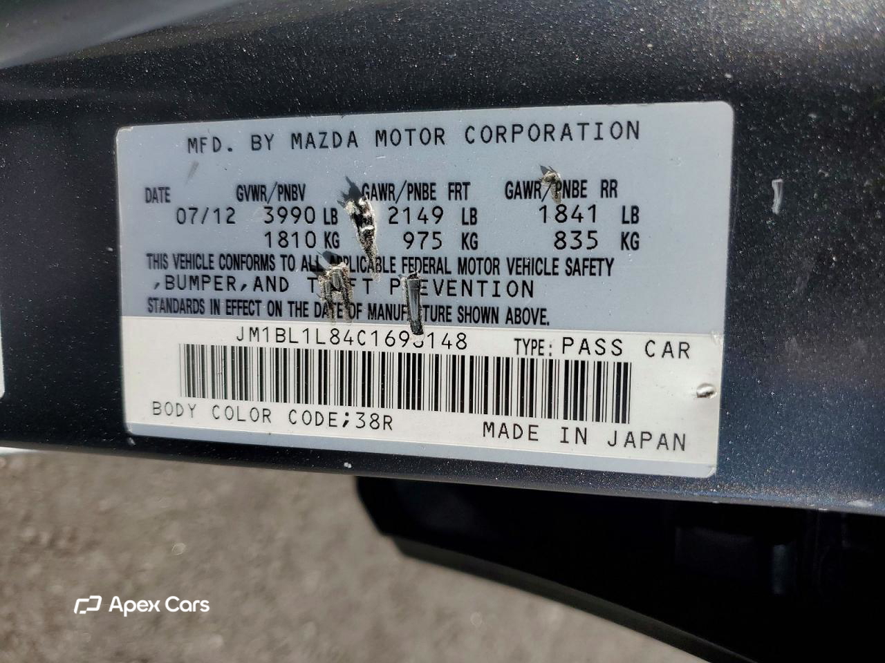 Mazda 3 2012