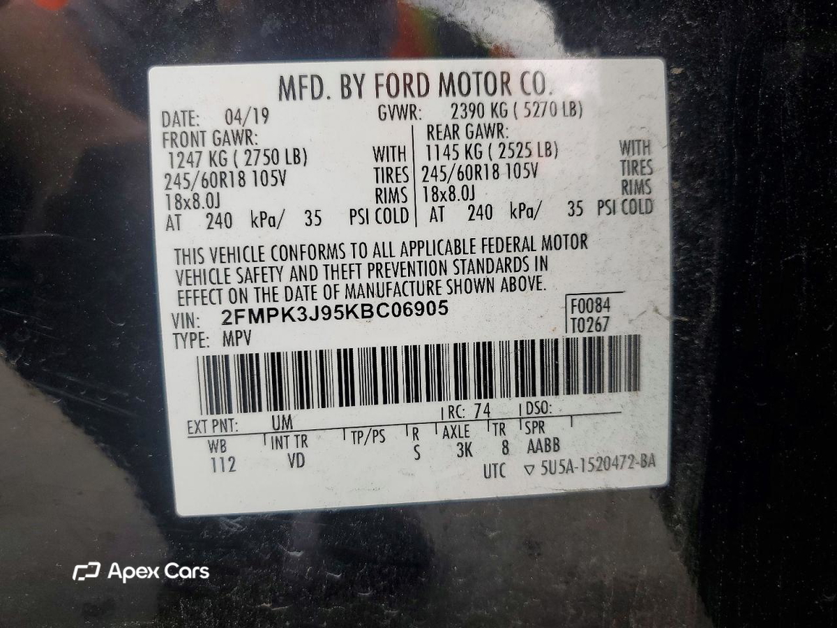 Ford Edge 2019