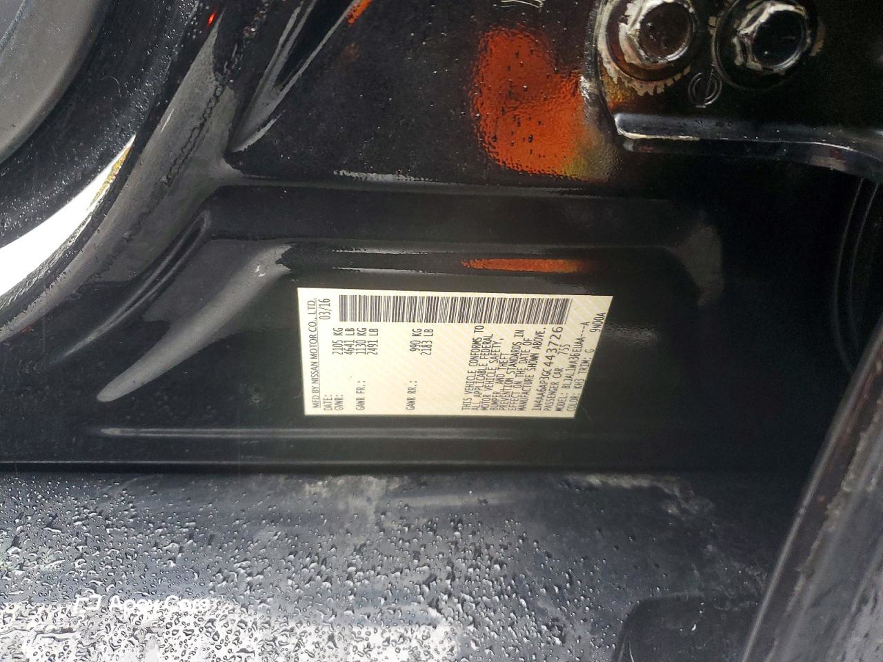 Nissan Maxima 2016