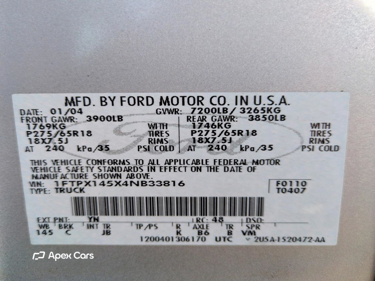 Ford F-150 2004