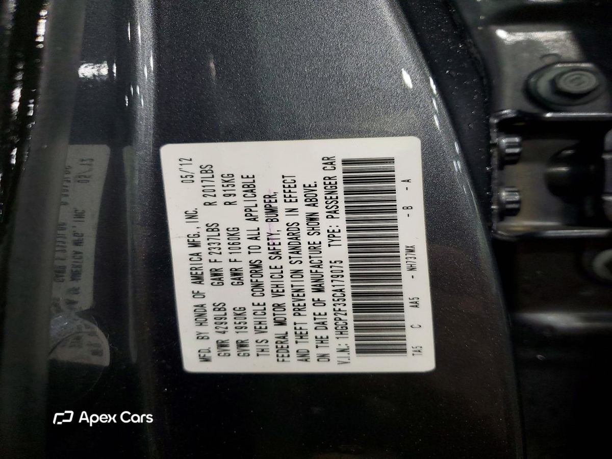 Honda Accord 2012