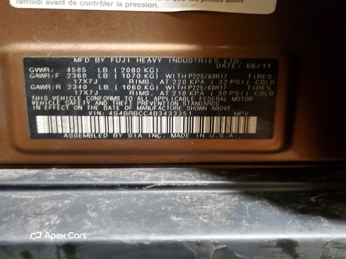 Subaru Outback 2011