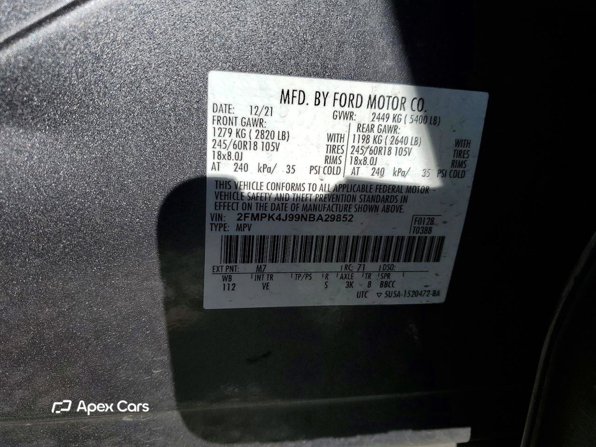 Ford Edge 2022