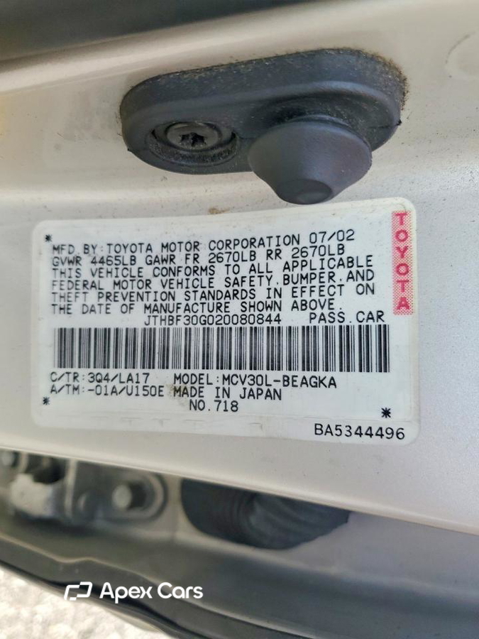Lexus ES 2002