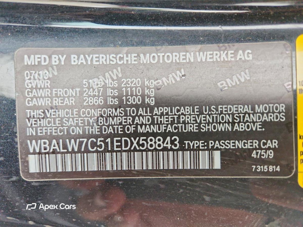 BMW Series 6 2014