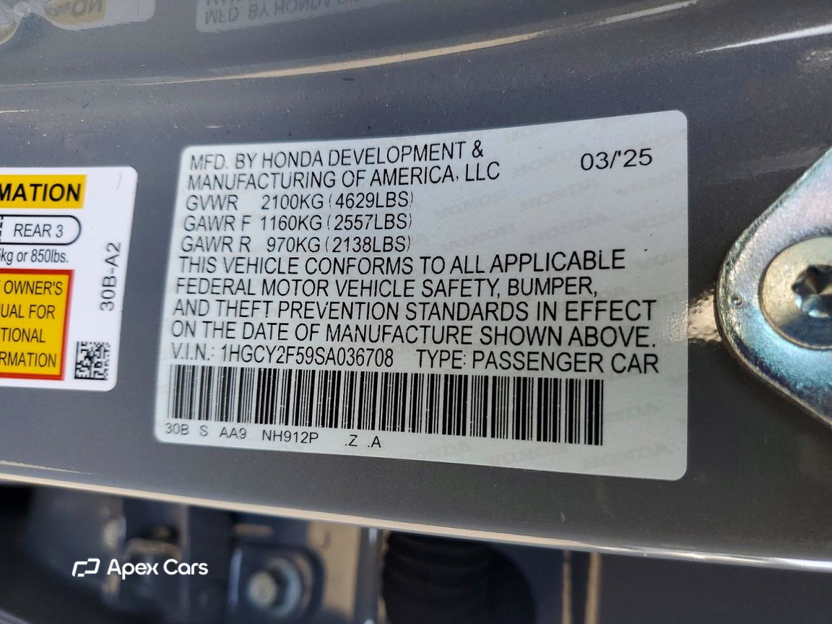 Honda Accord 2025