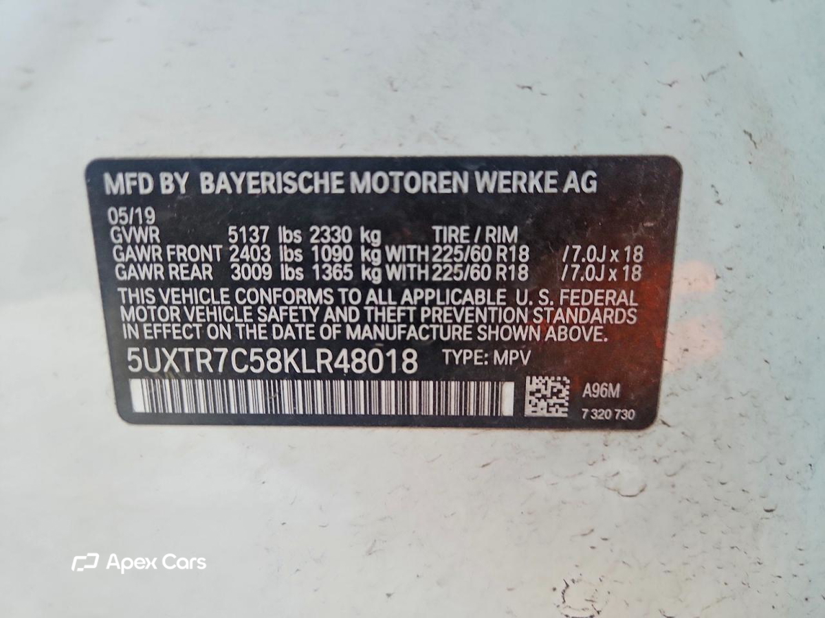 BMW X3 2019