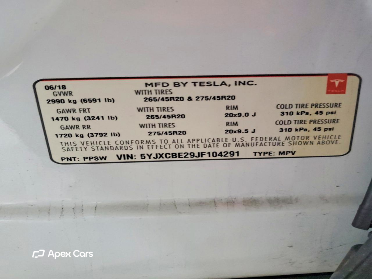 Tesla Model X 2018