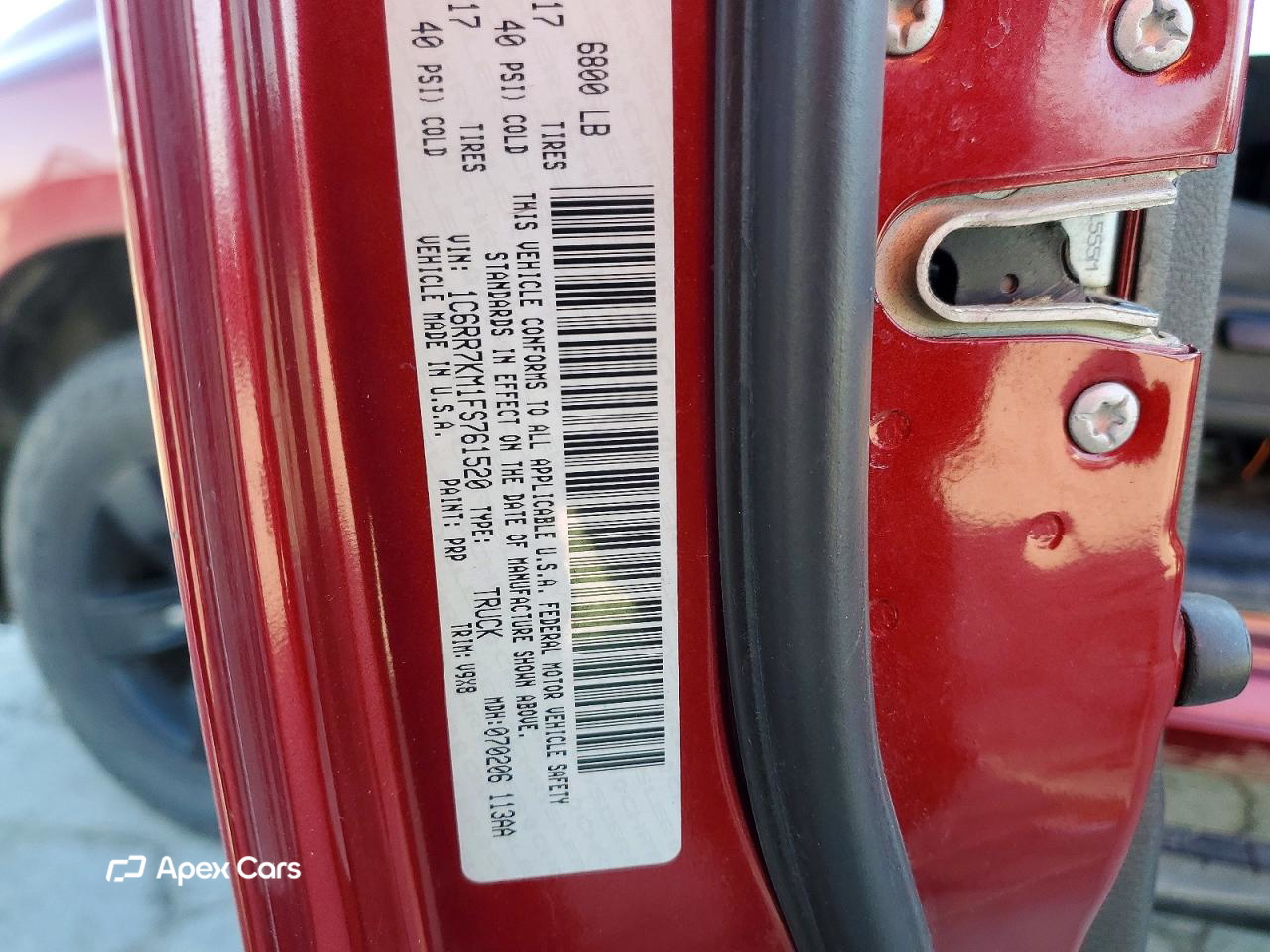 RAM 1500 2015