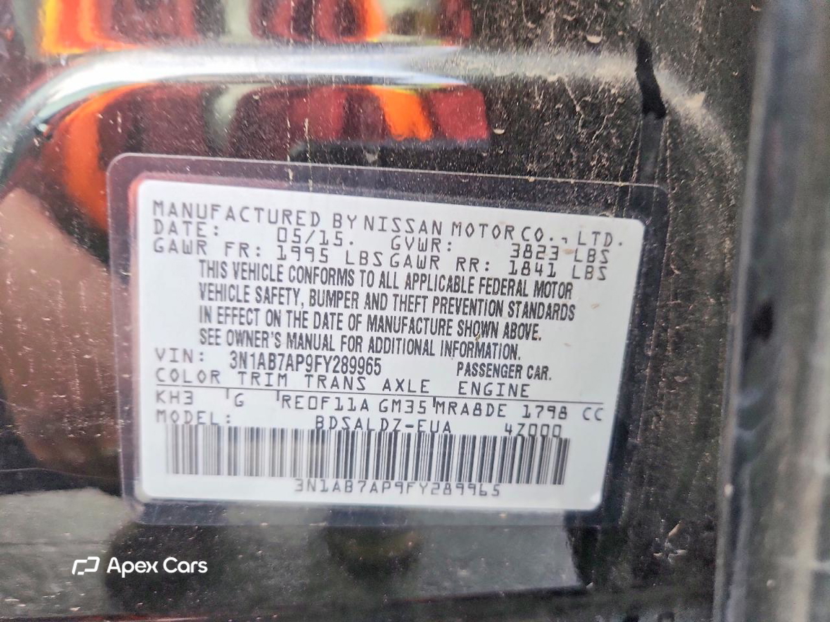Nissan Sentra 2015