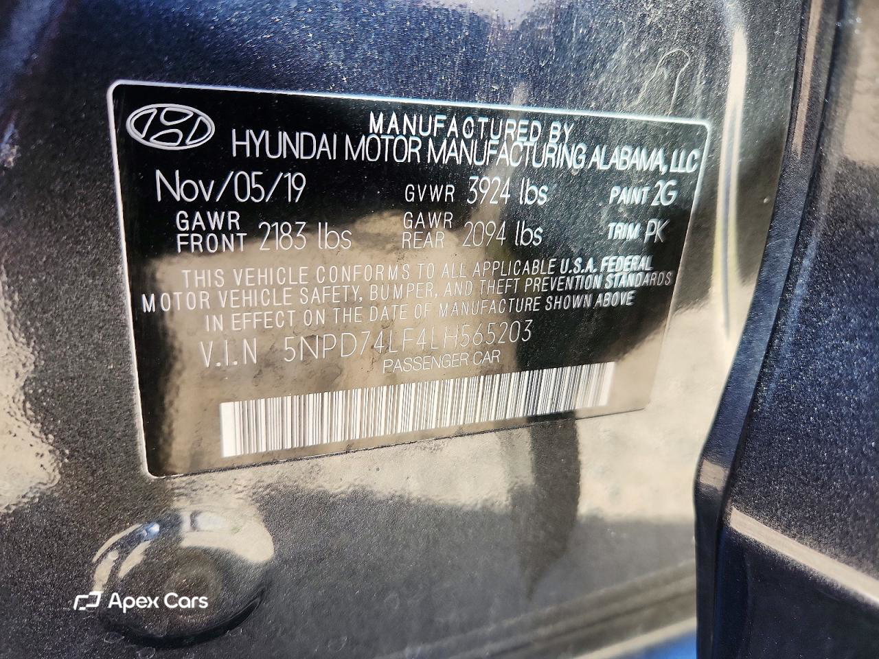 Hyundai Elantra 2020
