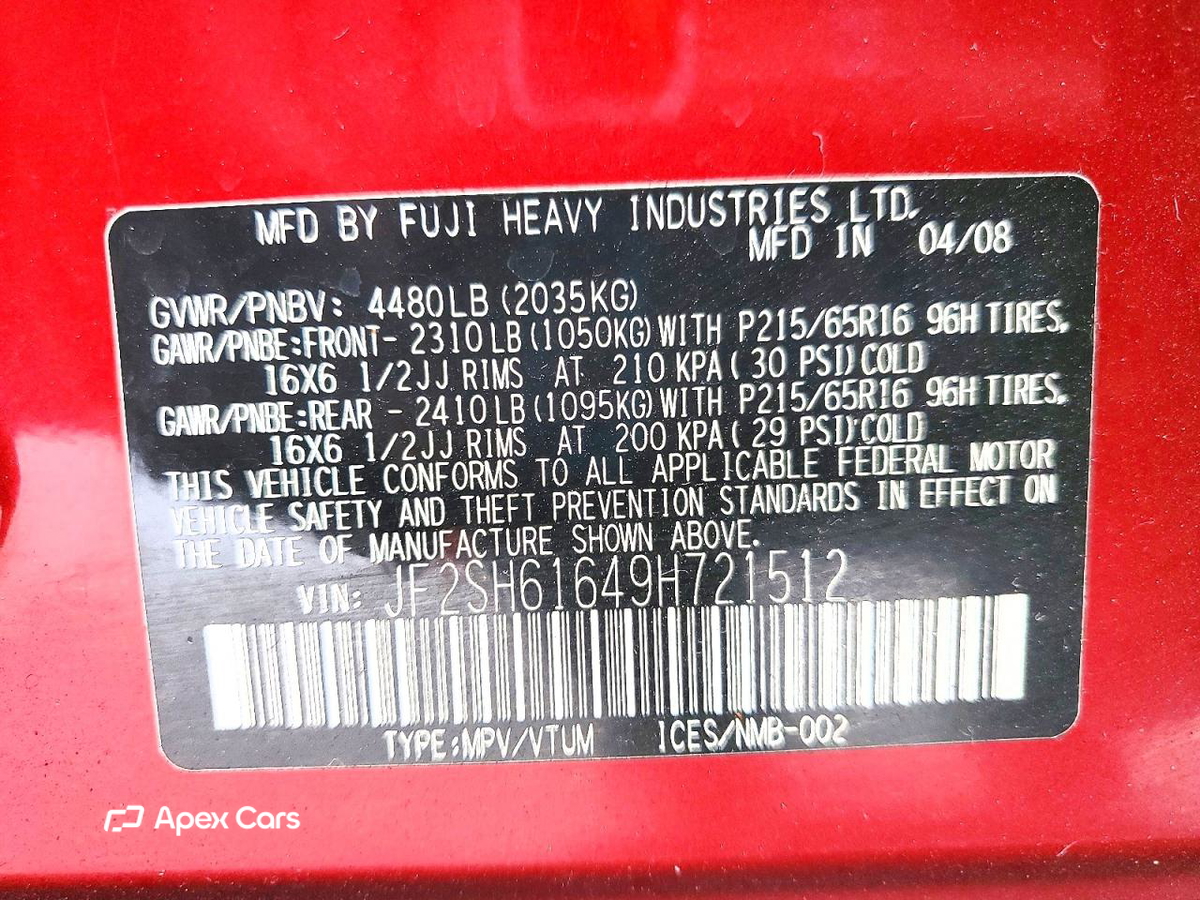 Subaru Forester 2009