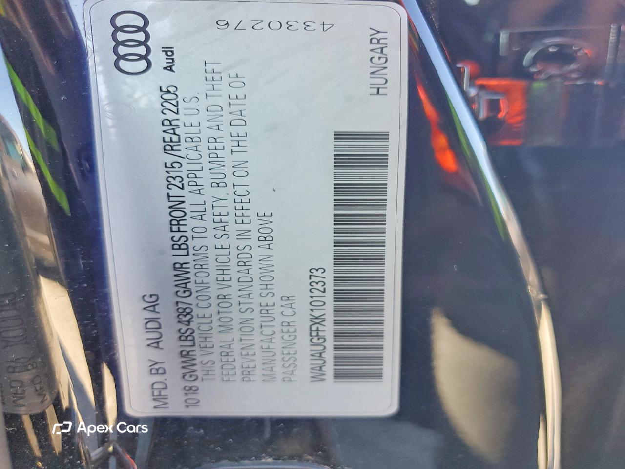 Audi A3 2019