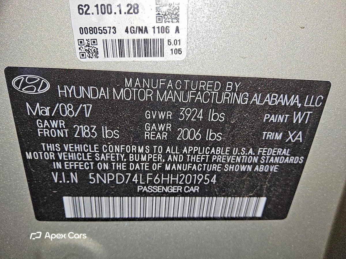 Hyundai Elantra 2017
