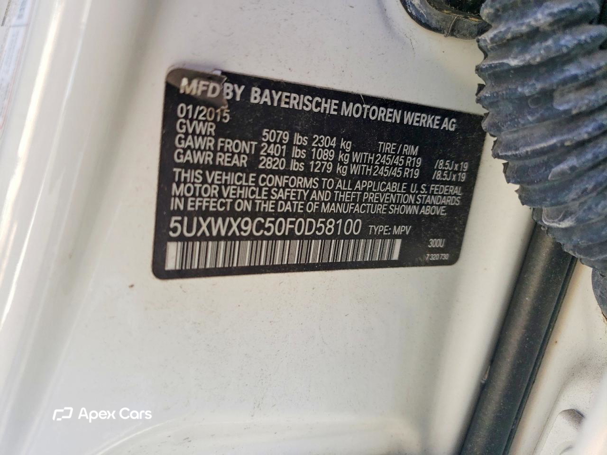 BMW X3 2015