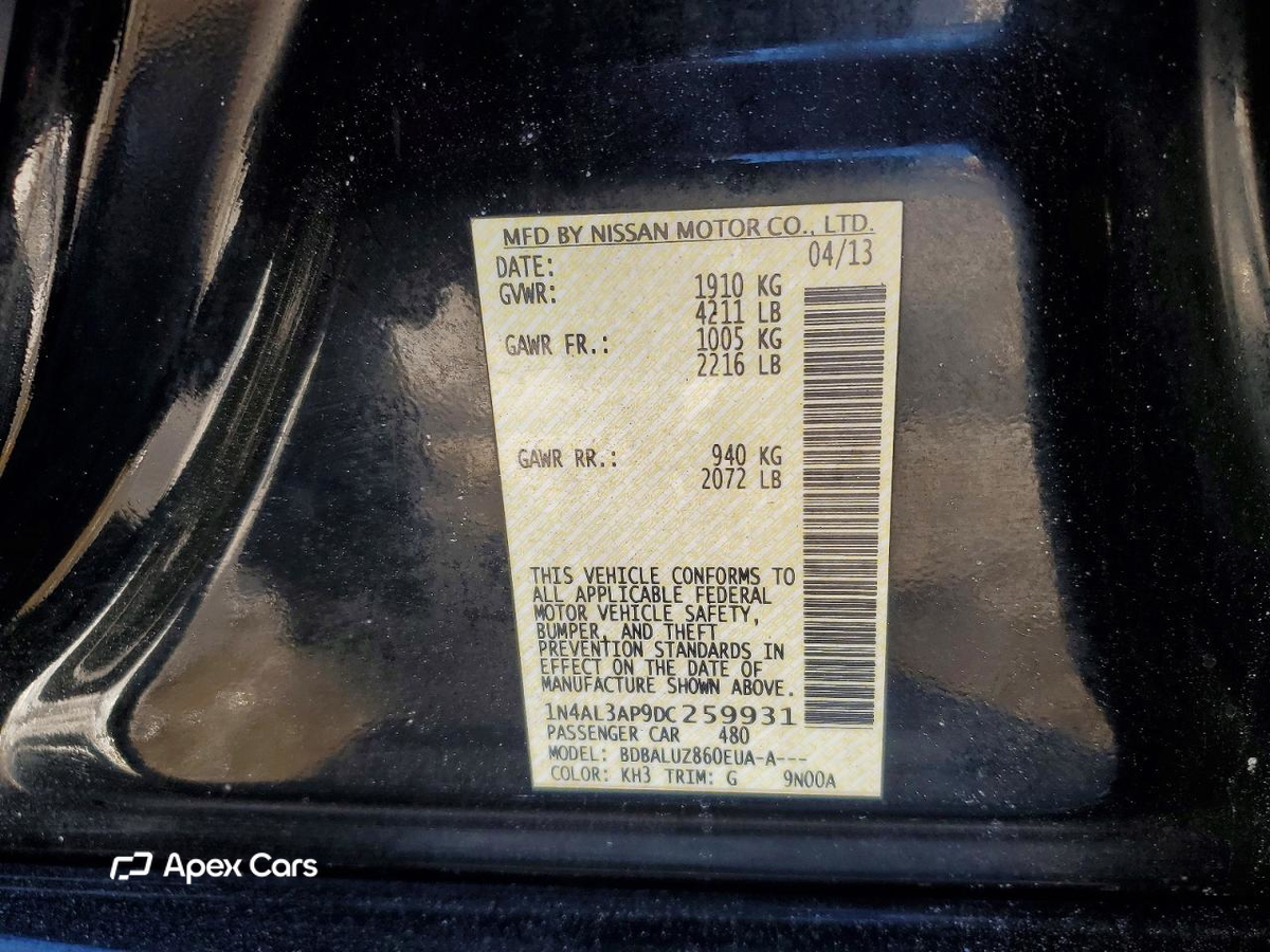 Nissan Altima 2013