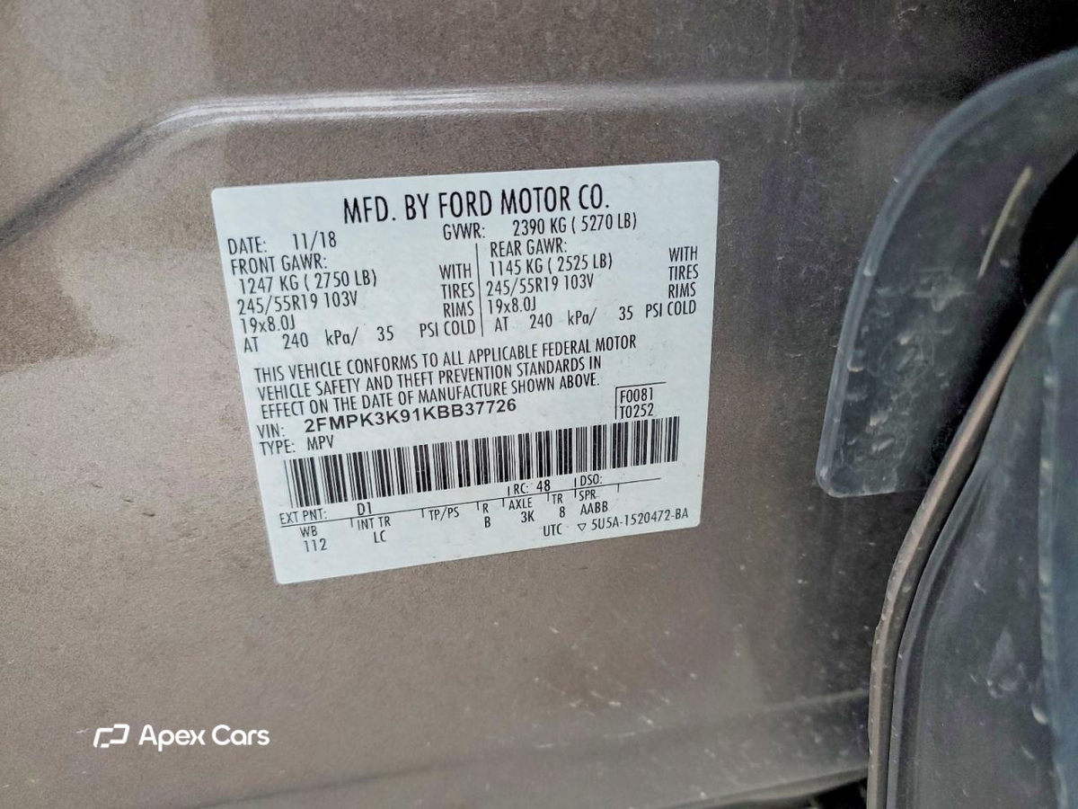 Ford Edge 2019