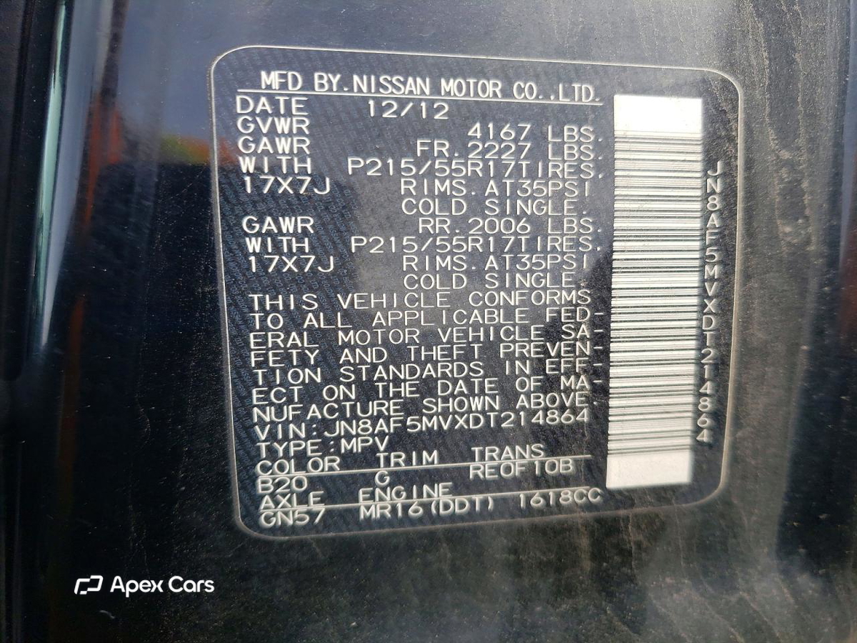 Nissan Juke 2013