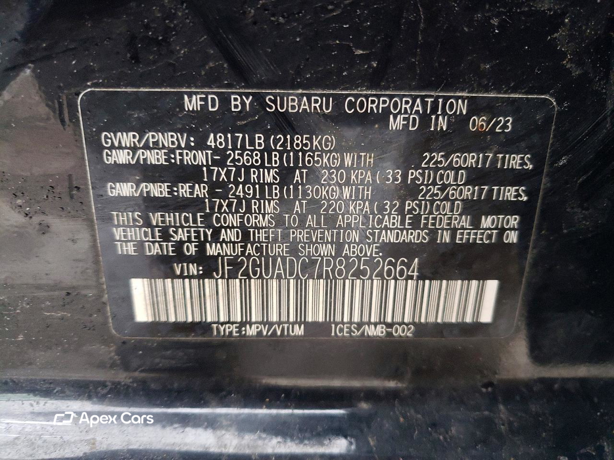Subaru XV 2024