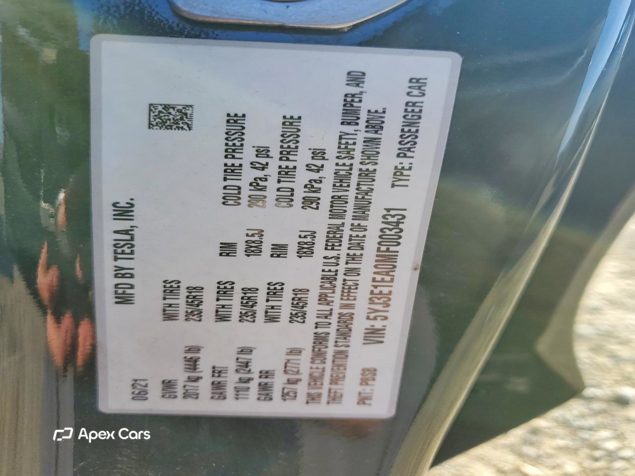 Tesla Model 3 2021