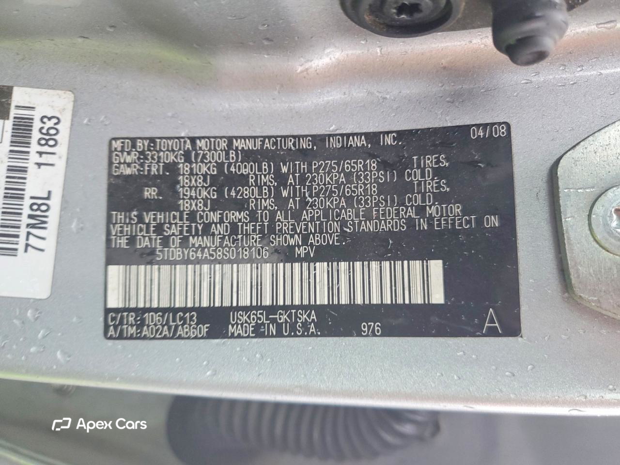 Toyota Sequoia 2008